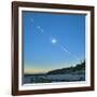 Total solar eclipse, Russia, 2008-null-Framed Photographic Print