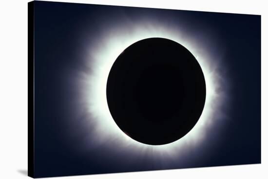 Total Solar Eclipse Taken Near Carberry, Manitoba, Canada-null-Stretched Canvas