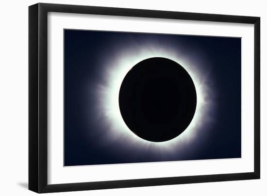 Total Solar Eclipse Taken Near Carberry, Manitoba, Canada-null-Framed Photographic Print