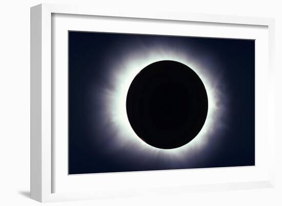 Total Solar Eclipse Taken Near Carberry, Manitoba, Canada-null-Framed Photographic Print