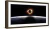 Total Solar Eclipse. the Moon Covers the Sun-Pitris-Framed Photographic Print