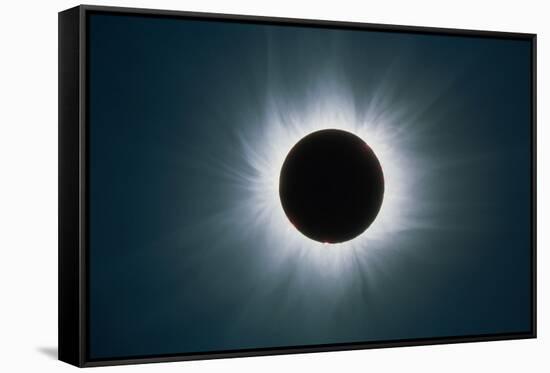 Total Solar Eclipse with Corona-Dr. Fred Espenak-Framed Stretched Canvas