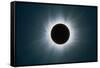 Total Solar Eclipse with Corona-Dr. Fred Espenak-Framed Stretched Canvas