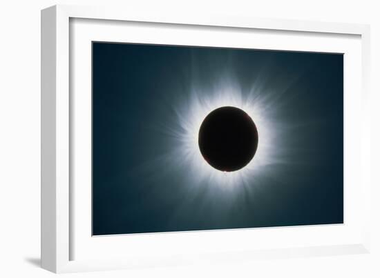 Total Solar Eclipse with Corona-Dr. Fred Espenak-Framed Photographic Print