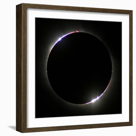 Total Solar Eclipse-Laurent Laveder-Framed Premium Photographic Print