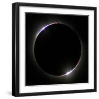 Total Solar Eclipse-Laurent Laveder-Framed Premium Photographic Print