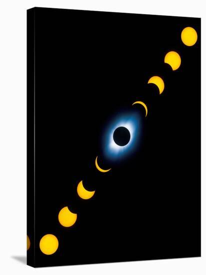 Total Solar Eclipse-Detlev Van Ravenswaay-Stretched Canvas