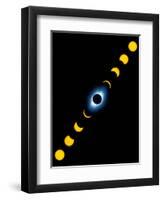 Total Solar Eclipse-Detlev Van Ravenswaay-Framed Premium Photographic Print