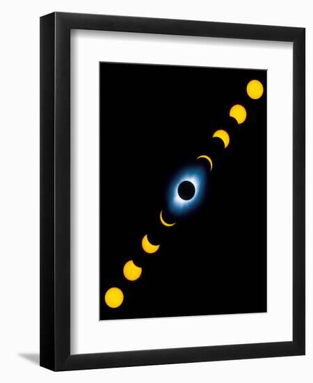 Total Solar Eclipse-Detlev Van Ravenswaay-Framed Premium Photographic Print