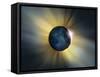 Total Solar Eclipse-Detlev Van Ravenswaay-Framed Stretched Canvas
