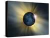 Total Solar Eclipse-Detlev Van Ravenswaay-Stretched Canvas