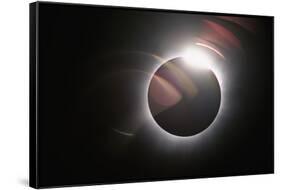 Total Solar Eclipse-null-Framed Stretched Canvas