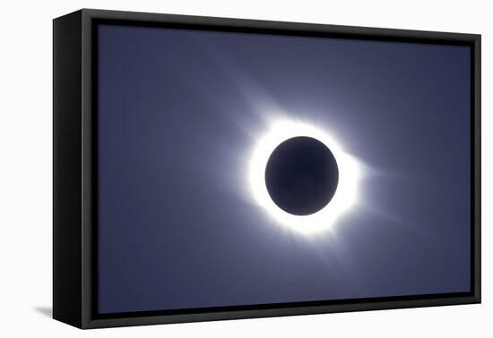 Total Solar Eclipse-null-Framed Stretched Canvas