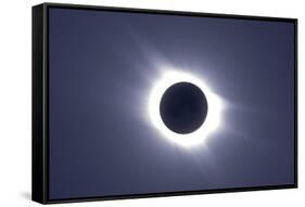 Total Solar Eclipse-null-Framed Stretched Canvas