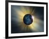 Total Solar Eclipse-Detlev Van Ravenswaay-Framed Photographic Print