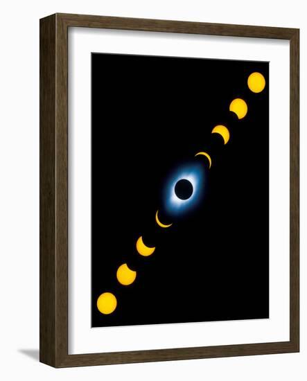 Total Solar Eclipse-Detlev Van Ravenswaay-Framed Photographic Print