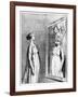 Total War: What Old Mirrors They Make Nowadays, 1868-Honore Daumier-Framed Giclee Print