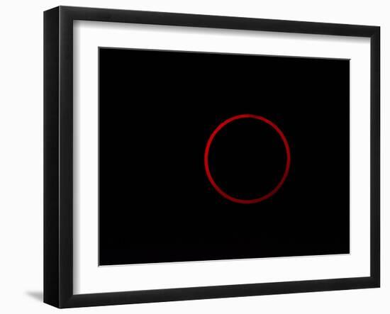 Totality During Annular Solar Eclipse-Stocktrek Images-Framed Premium Photographic Print