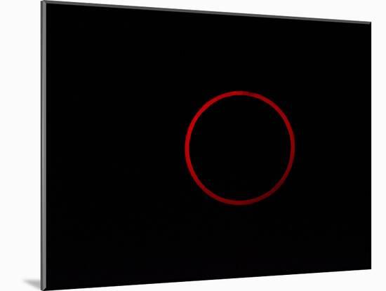 Totality During Annular Solar Eclipse-Stocktrek Images-Mounted Premium Photographic Print