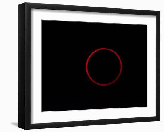 Totality During Annular Solar Eclipse-Stocktrek Images-Framed Photographic Print