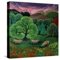 Totally Organic-Lisa Graa Jensen-Stretched Canvas