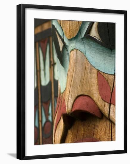 Totem Bight State Park, Ketchikan, Alaska, USA-Savanah Stewart-Framed Photographic Print