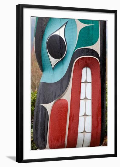 Totem Detail II-Kathy Mahan-Framed Photographic Print