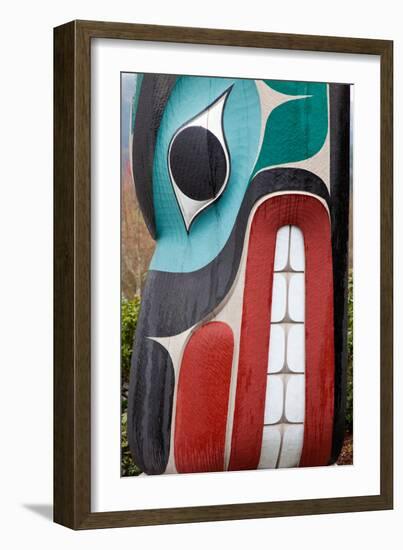 Totem Detail II-Kathy Mahan-Framed Photographic Print