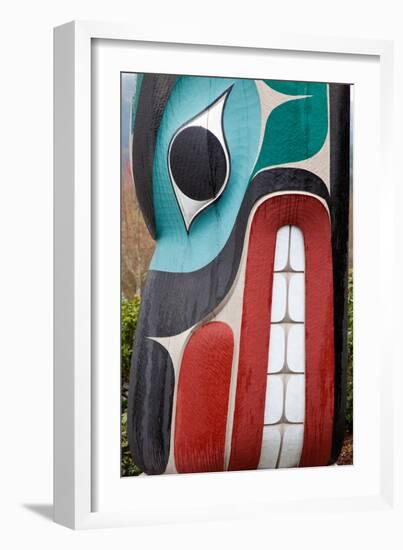 Totem Detail II-Kathy Mahan-Framed Photographic Print
