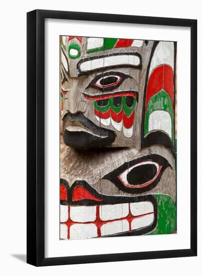 Totem Detail III-Kathy Mahan-Framed Photographic Print