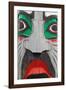 Totem Detail IV-Kathy Mahan-Framed Premium Photographic Print