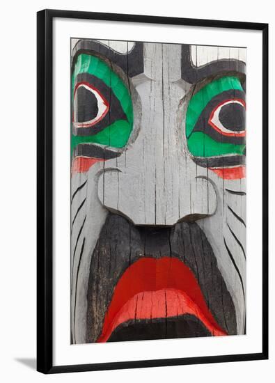 Totem Detail IV-Kathy Mahan-Framed Premium Photographic Print