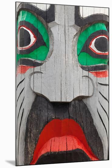 Totem Detail IV-Kathy Mahan-Mounted Photographic Print