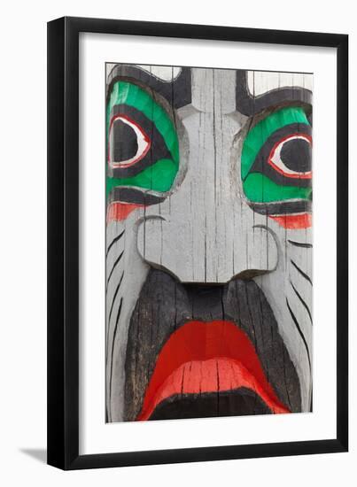 Totem Detail IV-Kathy Mahan-Framed Photographic Print