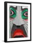 Totem Detail IV-Kathy Mahan-Framed Photographic Print