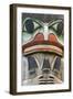 Totem Detail VI-Kathy Mahan-Framed Photographic Print