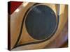 Totem Eye, Queen Charlotte Islands, British Columbia (B.C.), Canada, North America-Oliviero Olivieri-Stretched Canvas