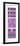 Totem Lavender 2006-null-Framed Serigraph