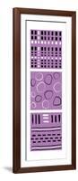 Totem Lavender 2006-null-Framed Serigraph