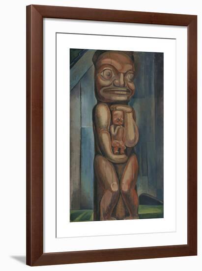 Totem Mother-Emily Carr-Framed Premium Giclee Print