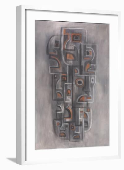 Totem of Rumor, ca. 1950-Ebba Rapp-Framed Giclee Print