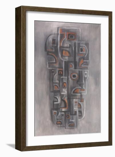 Totem of Rumor, ca. 1950-Ebba Rapp-Framed Giclee Print