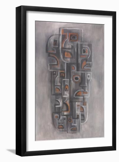 Totem of Rumor, ca. 1950-Ebba Rapp-Framed Giclee Print