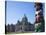 Totem Pole and Parliament Building, Victoria, Vancouver Island, British Columbia, Canada, North Ame-Martin Child-Stretched Canvas