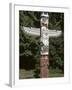 Totem Pole at Stanley Park, Vancouver Island, British Columbia, Canada-Merrill Images-Framed Photographic Print