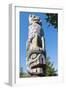 Totem Pole at Umista Cultural Centre, Alert Bay, British Columbia, Canada, North America-Michael DeFreitas-Framed Photographic Print