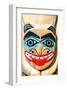 Totem Pole Close Up-null-Framed Art Print