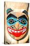 Totem Pole Close Up-null-Stretched Canvas