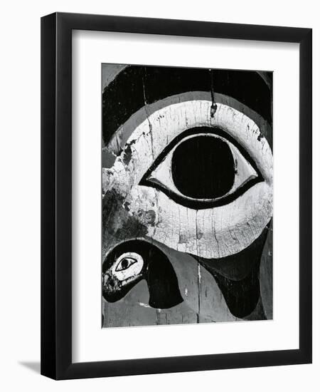 Totem Pole Detail, Alaska, 1977-Brett Weston-Framed Photographic Print