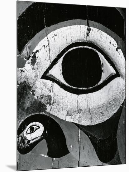 Totem Pole Detail, Alaska, 1977-Brett Weston-Mounted Photographic Print